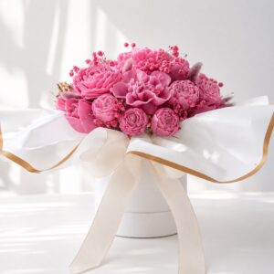 Flower Box Rose Élégance